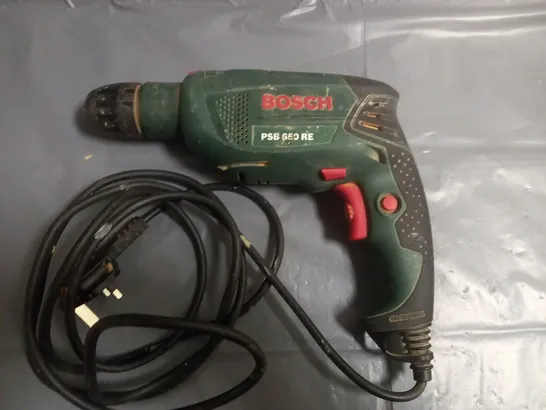 UNBOXED BOSCH PSB 650 RE WIRED DRILL