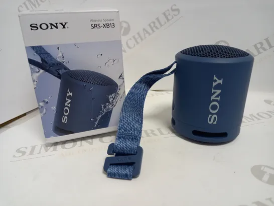 SONY WIRELESS SPEAKER SRS-XB13 RRP £54