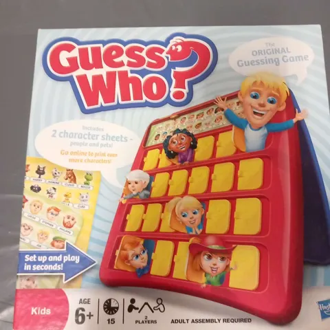 BOXED GUESS WHO THE ORIGINAL GUESSING GAME