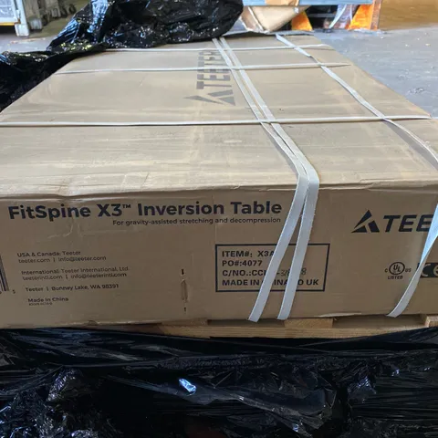 BRAND NEW BOXED FITSPINE X3 INVERSION TABLE 