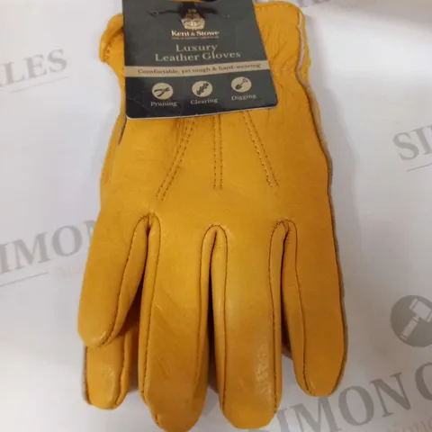 KENT AND STOWE LUXURY LEATHER GLOVES S LADIES