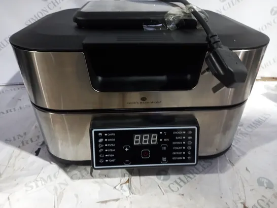 COOK'S ESSENTIALS GRILL & AIRFRYER 5.5L