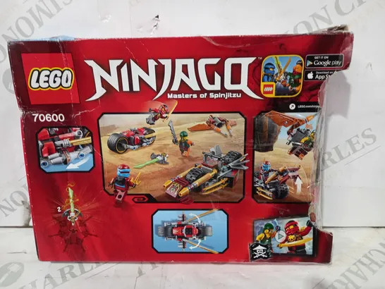 LEGO NINJAGO MASTERS OF SPINJITZY 70600 SET