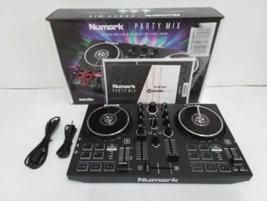 BOXED NUMARK PARTY MIX II DJ CONTROLLER/DJ SET