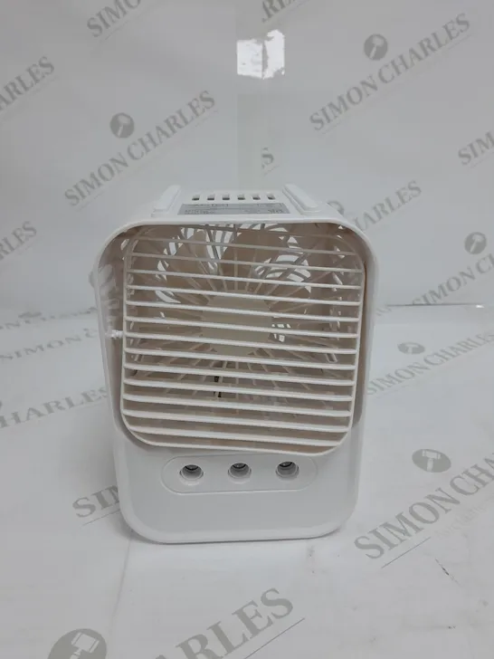 BOXED RECHARGEABLE PERSONAL SPACE COOLER FAN