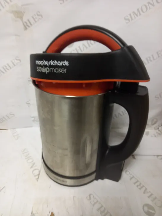 MORPHY RICHARDS STAINLESS STEEL SOUP MAKER 