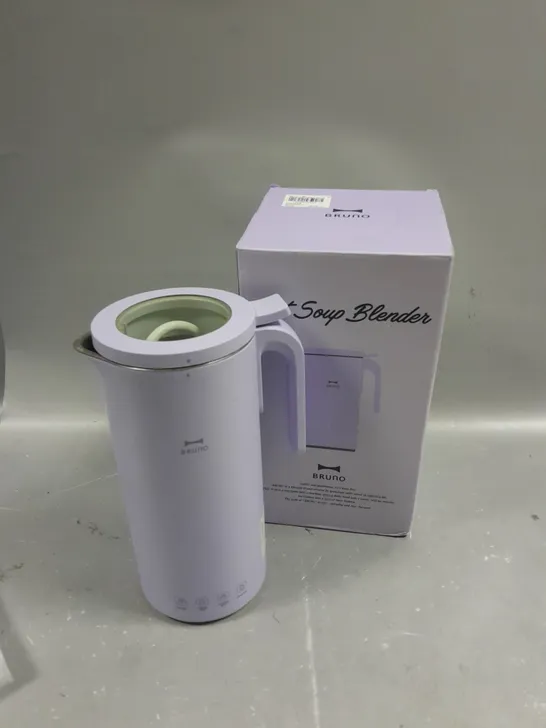 BOXED BRUNO HOT SOUP BLENDER 