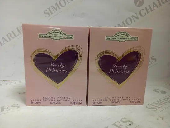 LOT OF 12 DFC LOVELY PRINCESS EDP 100ML