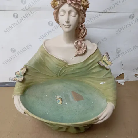 BOXED MY GARDEN STORIES FAIRY QUEEN BIRD BATH - COLLECTION ONLY