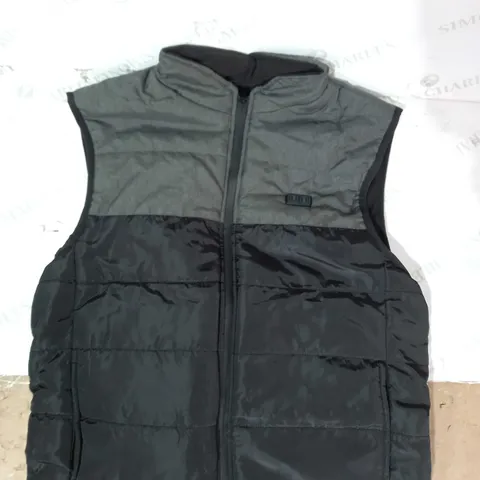 ELECTRIC HEATED VEST IN BLACK/GREY SIZE UNSPECIFIED