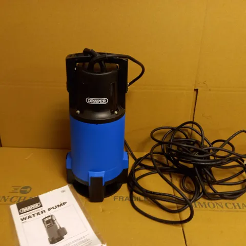 DRAPER 110V 750W SUBMERSIBLE DIRTY WATER PUMP WITH FLOAT SWITCH SUB