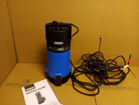 DRAPER 110V 750W SUBMERSIBLE DIRTY WATER PUMP WITH FLOAT SWITCH SUB