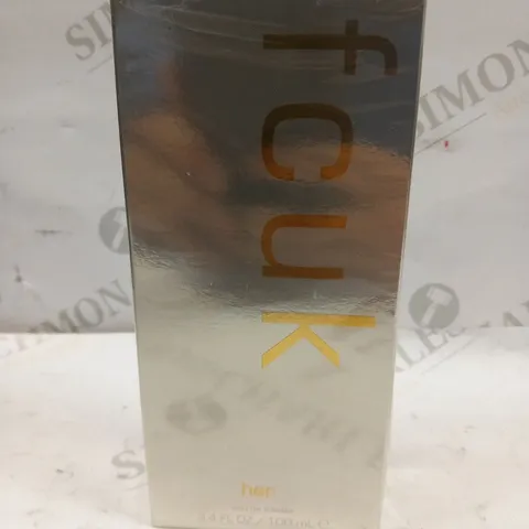 BOXED AND SEALED FCUK HER EAU DE TOILETTE 100ML