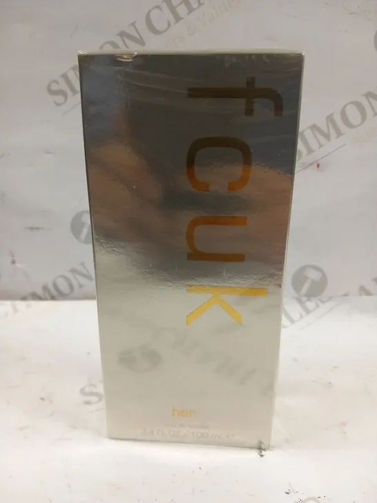 BOXED AND SEALED FCUK HER EAU DE TOILETTE 100ML