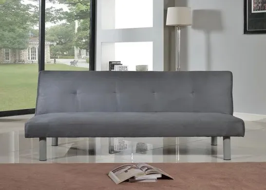 BOXED MCCANDLISH 3 SEATER CLIC CLAC MONZA SOFA BED UPHOLSTERY: GREY