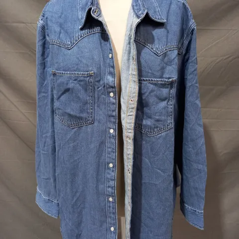 LEVI'S RELAXED FIT DENIM JACKET IT BLUE SIZE XL