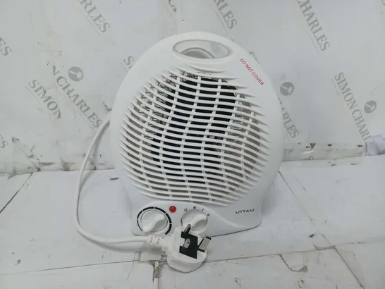 UTTAM FAN HEATER IN WHITE