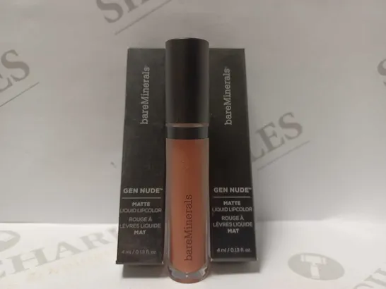 LOT OF 5 BAREMINERALS GEN NUDE MATTE LIPSTICK LIQUIDS - WEEKEND