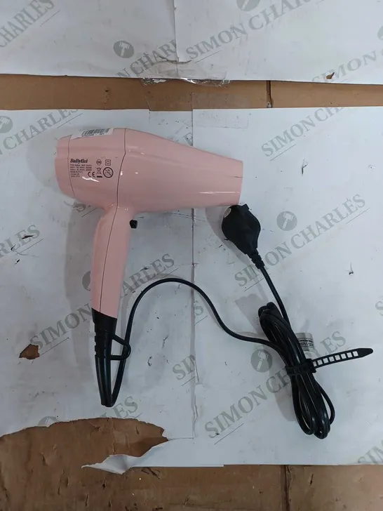 BABYLISS HAIRDRYER - PINK 