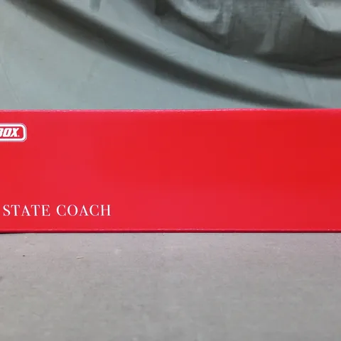 BOXED MATCHBOX 1762 GOLD STATE COACH MODEL