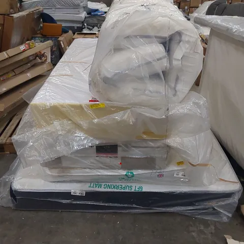 5 X ASSORTED MATTRESSES. SIZES, BRANDS AND CONDITIONS VARY 