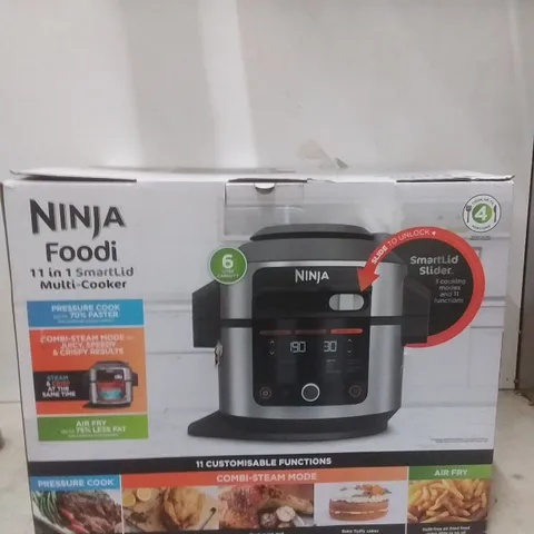 BOXED NINJA 11 IN 1 SMART LID MULTI COOKER