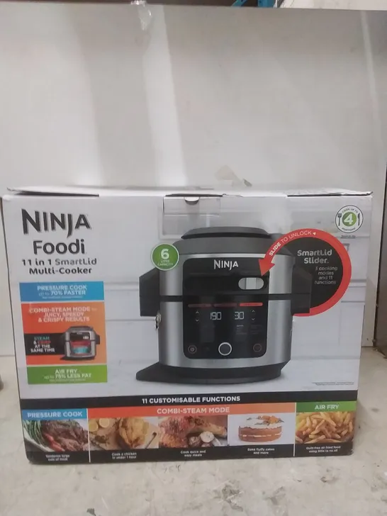 BOXED NINJA 11 IN 1 SMART LID MULTI COOKER