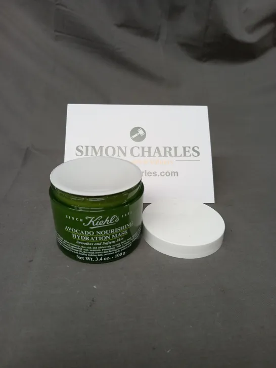 SEALED KIEHL'S AVOCADO NOURISHING HYDRATION MASK 100G