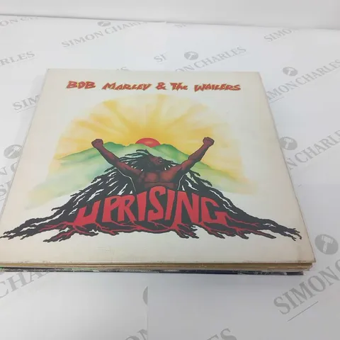 6 X BOB MARLEY AND THE WAILERS VINYL LPS. BABYLON BY BUS, EXODUS, UPRISING ETC.