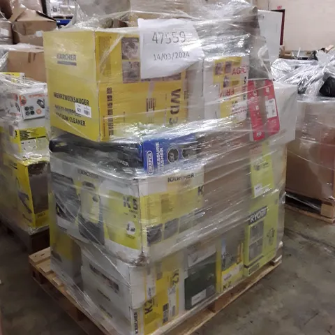 PALLET OF APPROXIMATELY 40 ASSORTED UNPROCESSED RAW RETURNS TO INCLUDE;