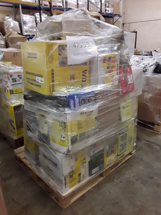 PALLET OF APPROXIMATELY 40 ASSORTED UNPROCESSED RAW RETURNS TO INCLUDE;
