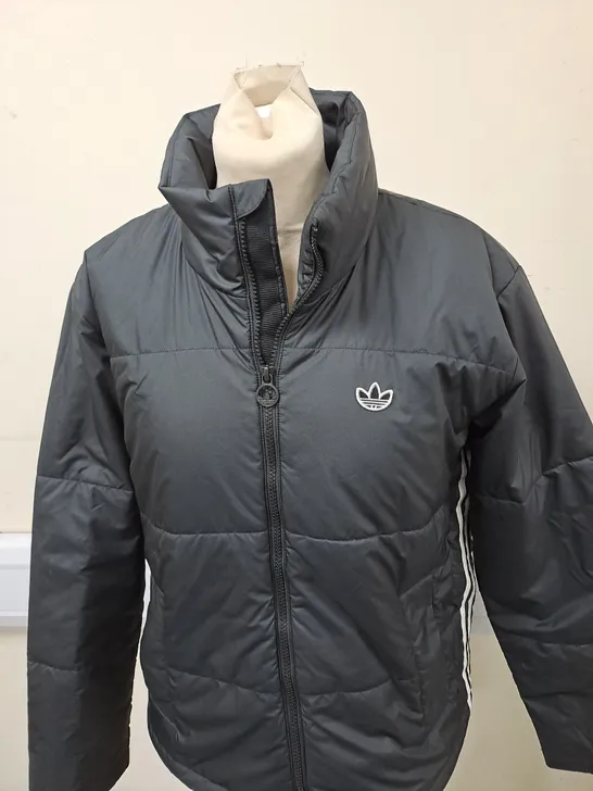 ADIDAS ORIGINAL ZIPPED PADDED COAT SIZE 12