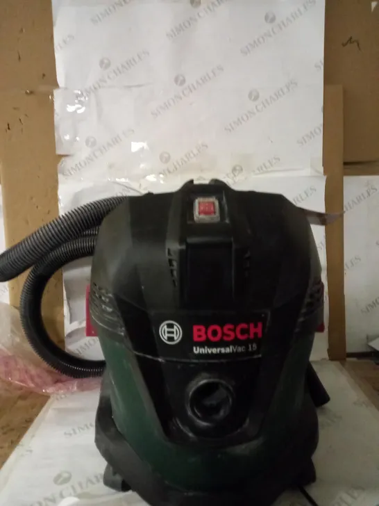 BOSCH UNIVERSALVAC 15 WET AND DRY VACUUM CLEANER 