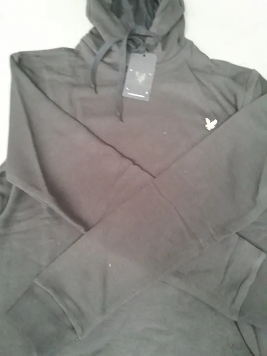 LYLE & SCOTT HOODIE IN BLACK SIZE SMALL