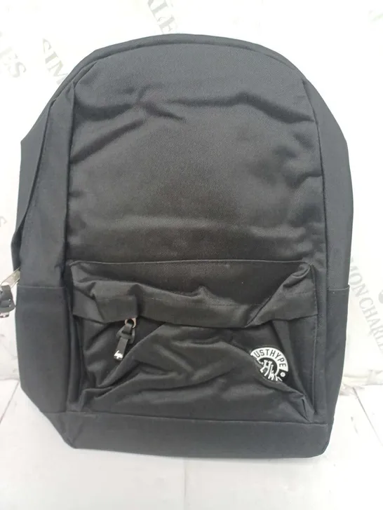 HYPE BASIC BLACK BACKPACK 