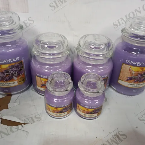YANKEE CANDLE ULTIMATE CANDLE COLLECTION LEMON LAVENDER