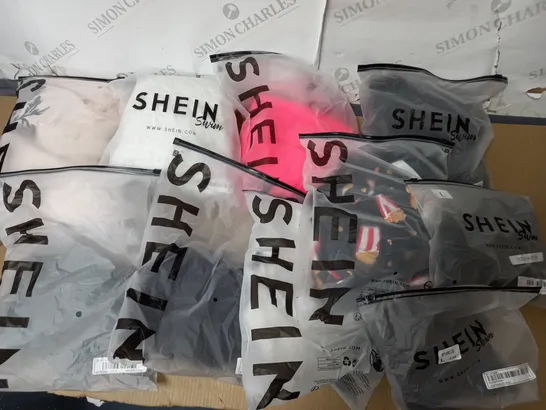 LOT OF APPROXIMATELY 28 ASSORTED BAGGED SHEIN CLOTHING ITEMS - VARIOUS SIZES