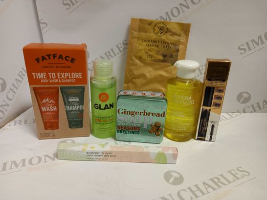 LOT OF APPROXIMATELY 20 ASSORTED HEALTH & BEAUTY ITEMS, TO INCLUDE SUPER FACIALIST, CLINIQUE, MAX FACTOR, ETC
