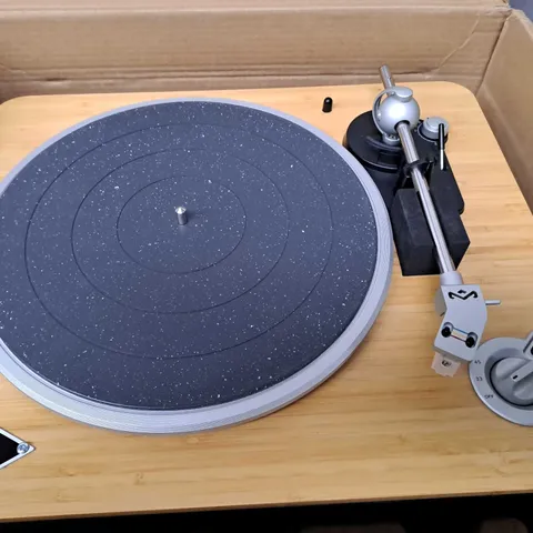 boxed marley record player 