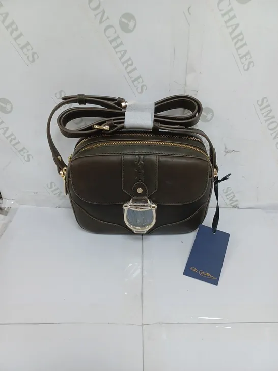 PAUL COSTELLOE DRESSAGE LADIES DARK BROWN HANDBAG