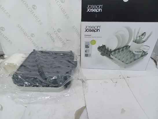 BOXED JOSEPH JOSEPH CONNECT 3 PIECE DISHRACK 