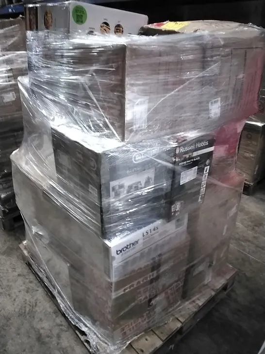 PALLET OF APPROXIMATELY 25 UNPROCESSED RAW RETURN HOUSEHOLD AND ELECTRICAL GOODS TO INCLUDE;