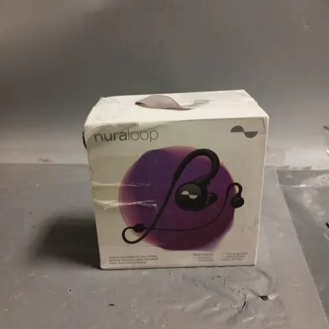 BOXED AND SEALED NURA LOOP WIRELESS EARPHONES 