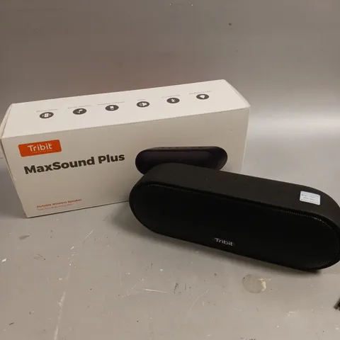 BOXED TRIBIT MAXSOUND PLUS PORTABLE WIRELESS SPEAKER 