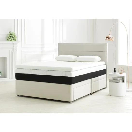 BOXED DORMEO OCTASPRING KING-SIZE MEMORY FOAM MATTRESS TOPPER (1 BOX)