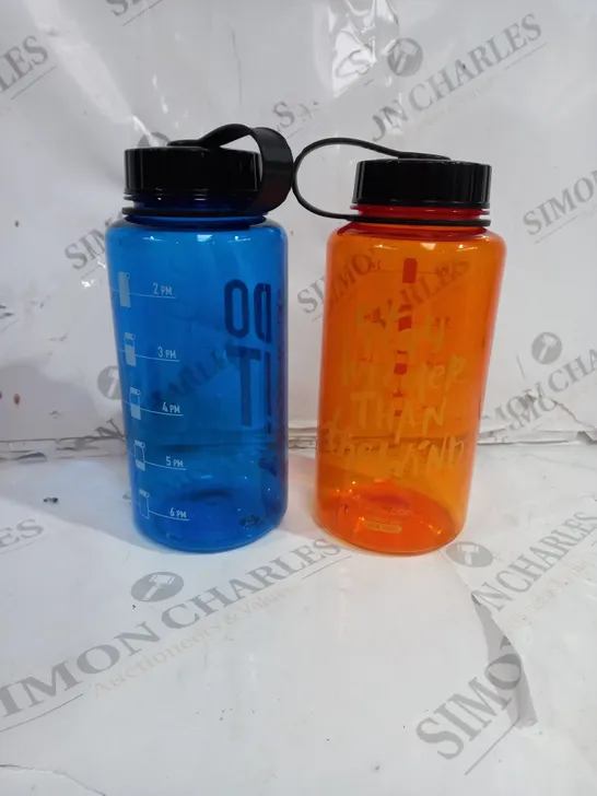 LOCK N LOCK 1000ML BOTTLE BLUE AND ORANGE 1000ML EACH