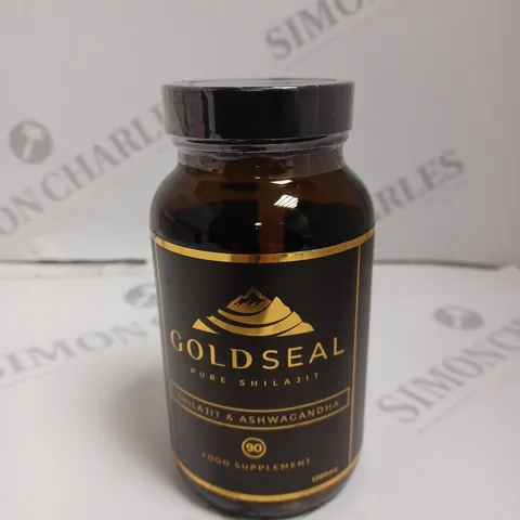 SEALED GOLD SEAL PURE SHILAJIT FOOD SUPPLEMENTS - 1200MG 