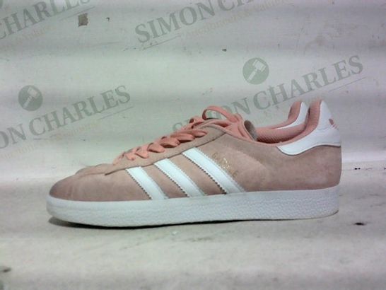 PAIR OF ADIDAS TRAINERS (PINK), SIZE 6 UK