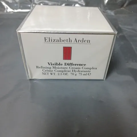 SEALED ELIZABETH ARDEN VISIBLE DIFFERENCE REFINING MOISTURE CREAM COMPLEX 75ML