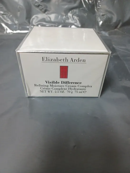 SEALED ELIZABETH ARDEN VISIBLE DIFFERENCE REFINING MOISTURE CREAM COMPLEX 75ML